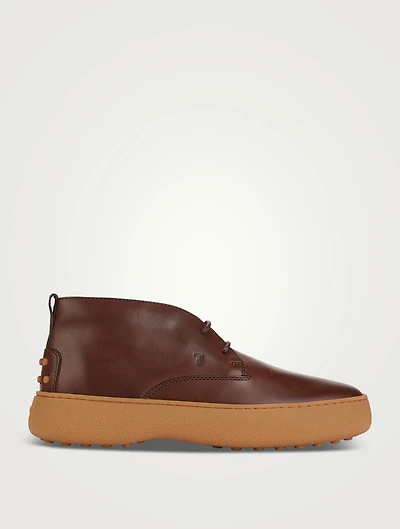 Leather Desert Boots