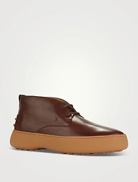 Leather Desert Boots
