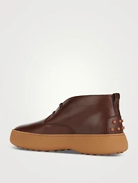 Leather Desert Boots