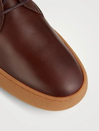 Leather Desert Boots