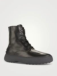 Leather Ankle Boots