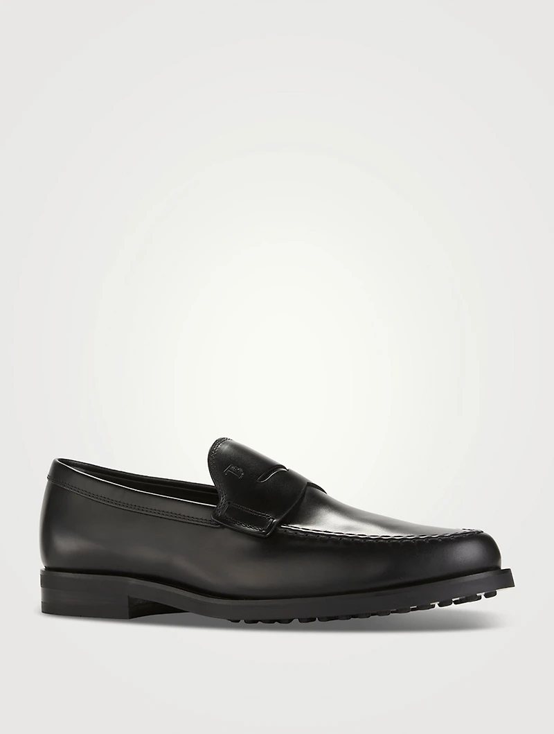 Leather Loafers