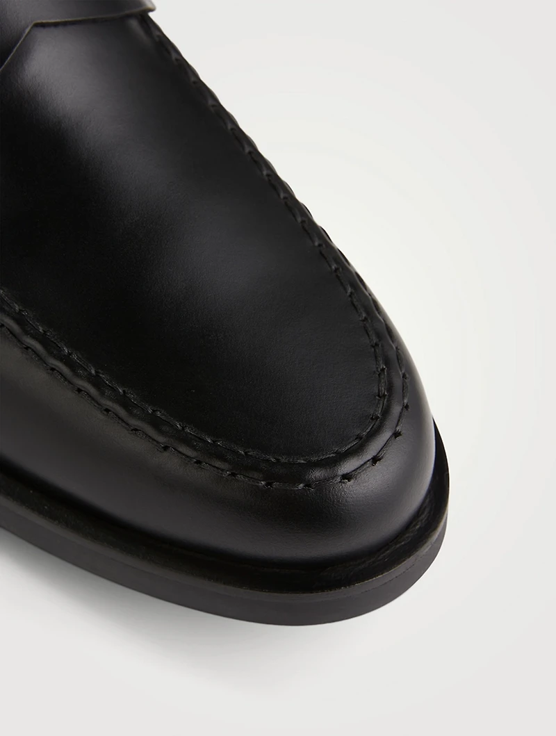 Leather Loafers