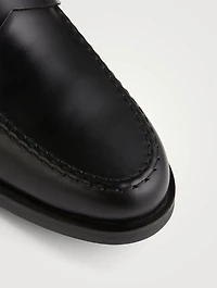 Leather Loafers