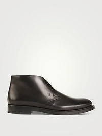 Leather Desert Boots