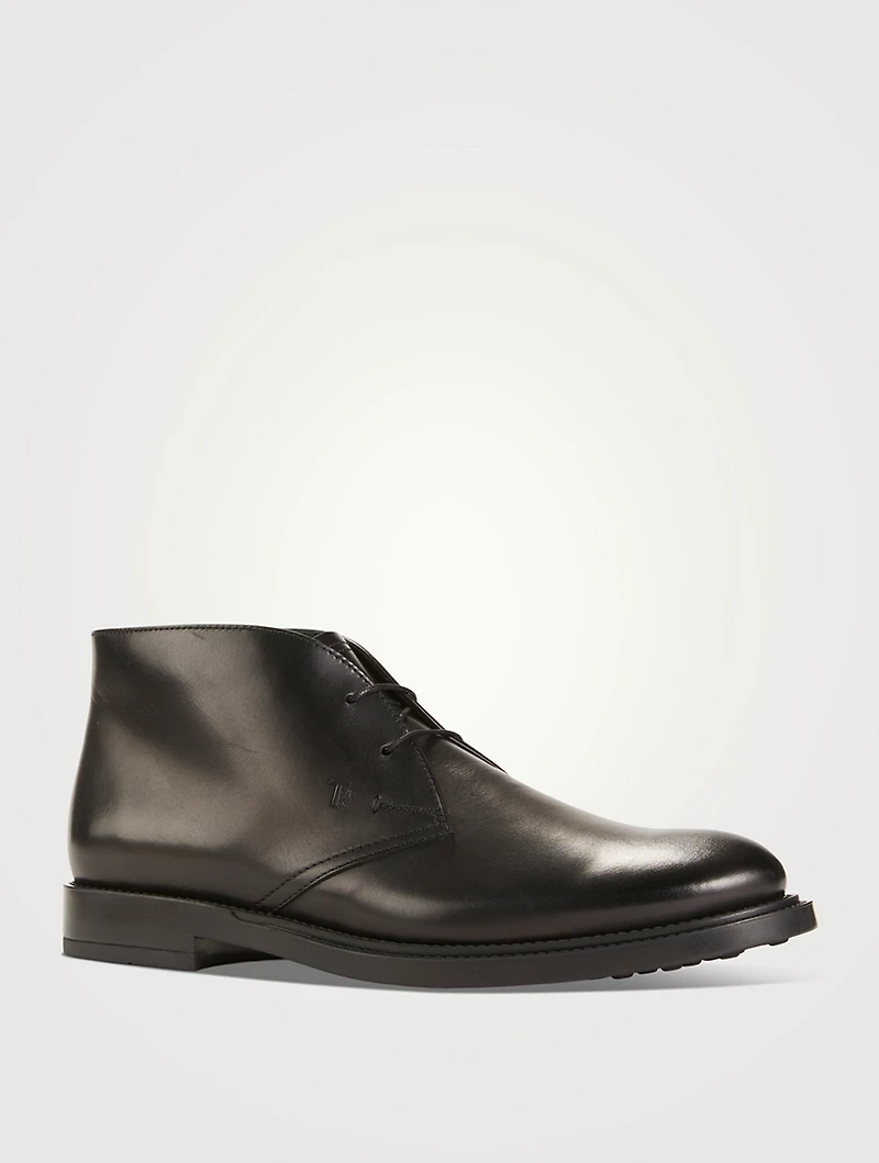 Leather Desert Boots