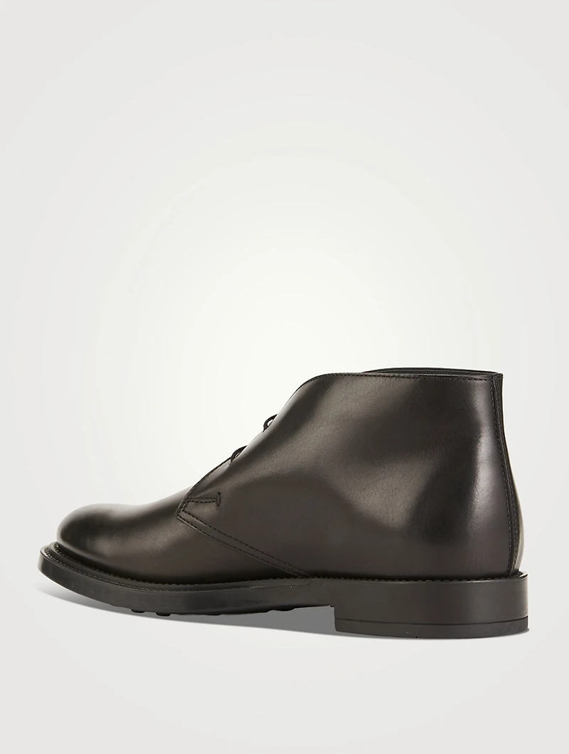 Leather Desert Boots