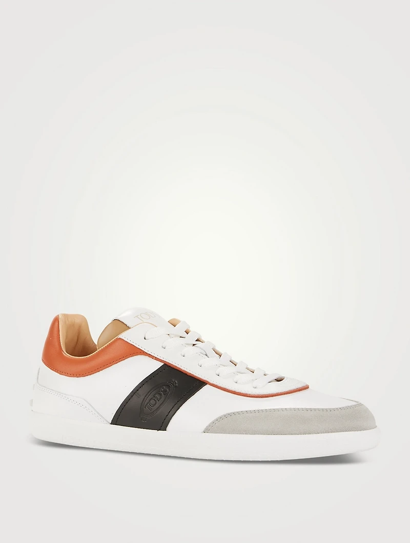 Leather Tabs Sneakers