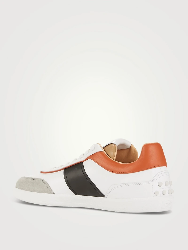 Leather Tabs Sneakers