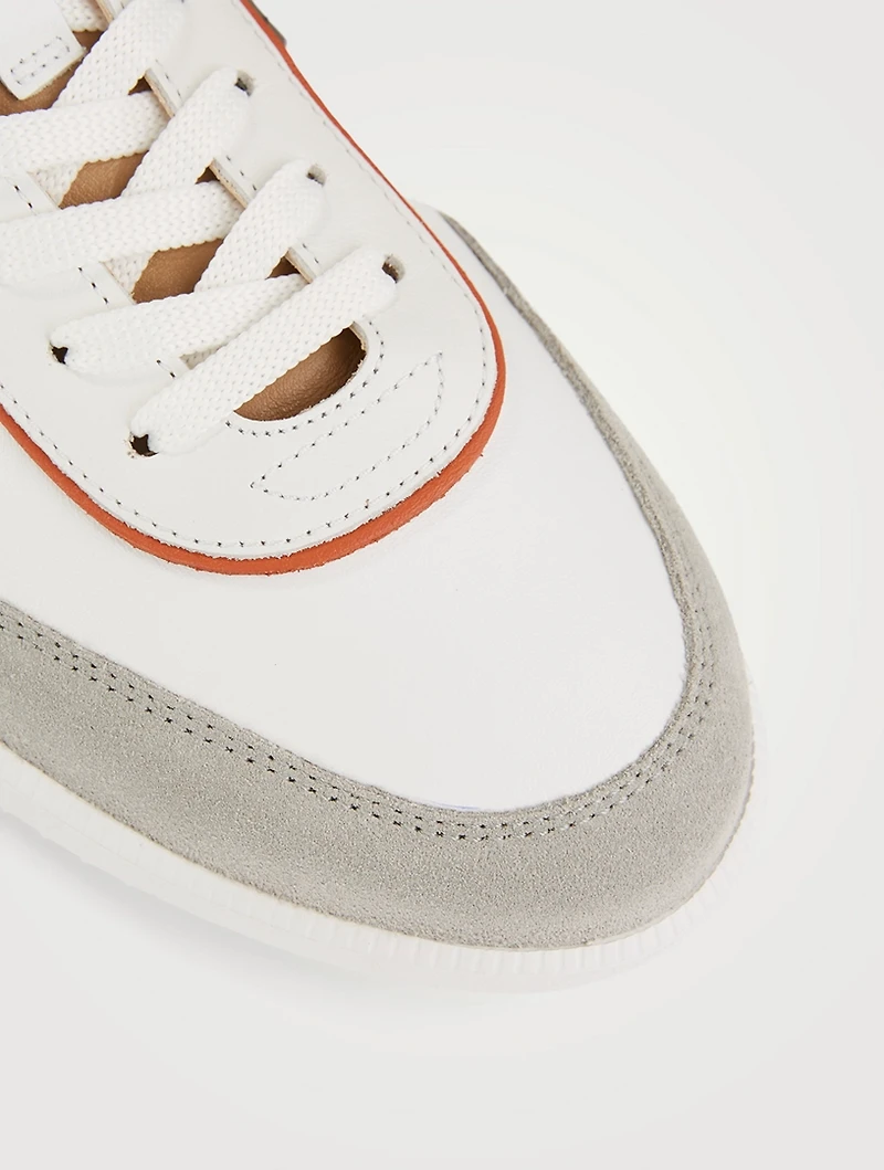 Leather Tabs Sneakers