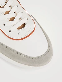 Leather Tabs Sneakers