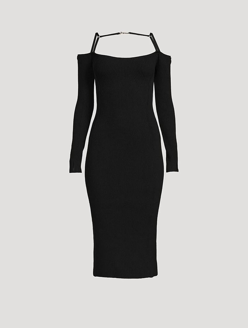Sierra Off-The-Shoulder Midi Dress