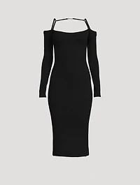 Sierra Off-The-Shoulder Midi Dress