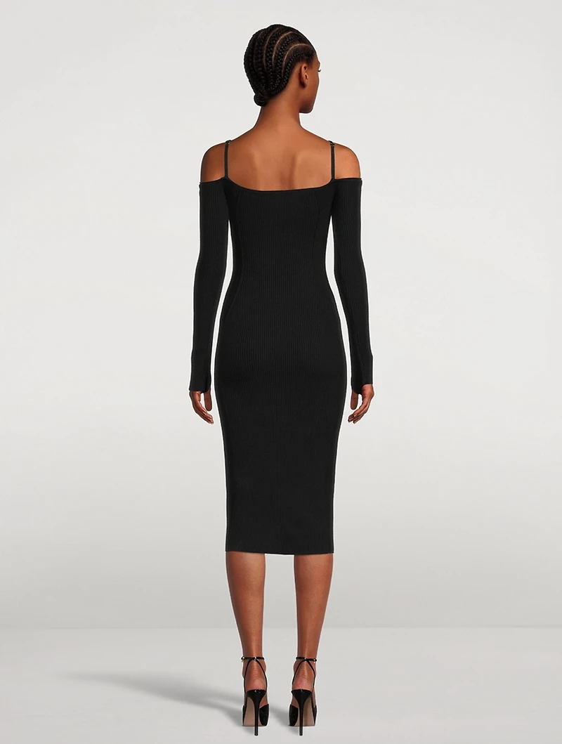 Sierra Off-The-Shoulder Midi Dress