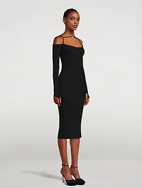 Sierra Off-The-Shoulder Midi Dress
