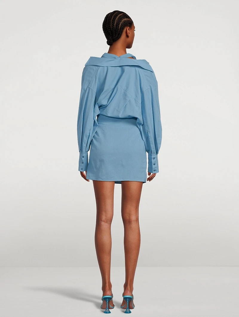 Agui Cotton Shirt Dress