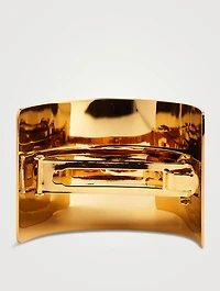Large Limited Edition 18K Gold Plated Hair Clip