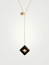 Trapeze Lariat Necklace