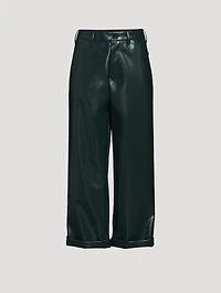 Faux Leather Trousers