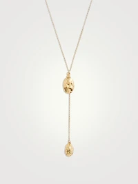 The Lunar Rocks Lariat Necklace 