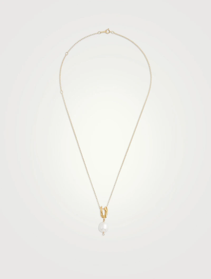 The Human Nature Necklace With Pearl