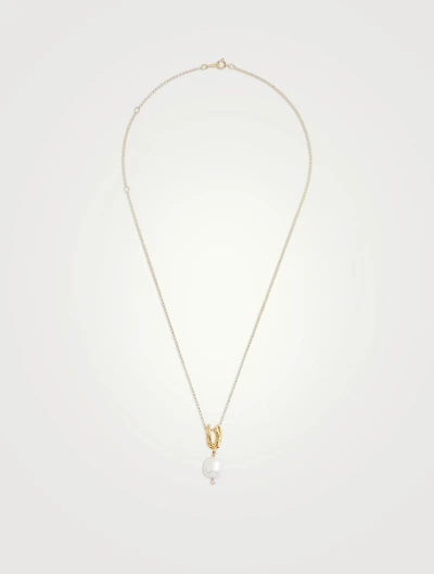 The Human Nature Necklace With Pearl