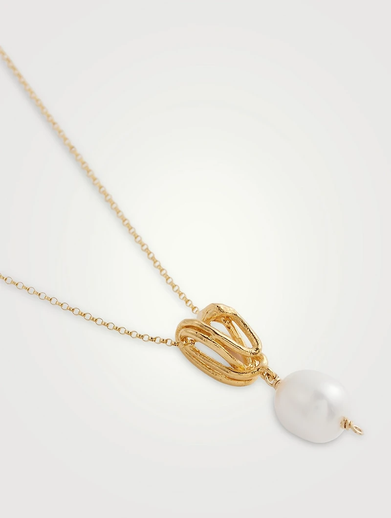 The Human Nature Necklace With Pearl