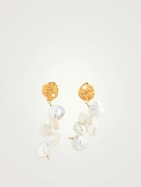 La Jetee Earrings With Pearl