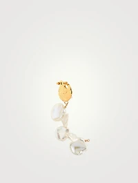 La Jetee Earrings With Pearl