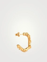 The Lunar Rocks Hoop Earrings