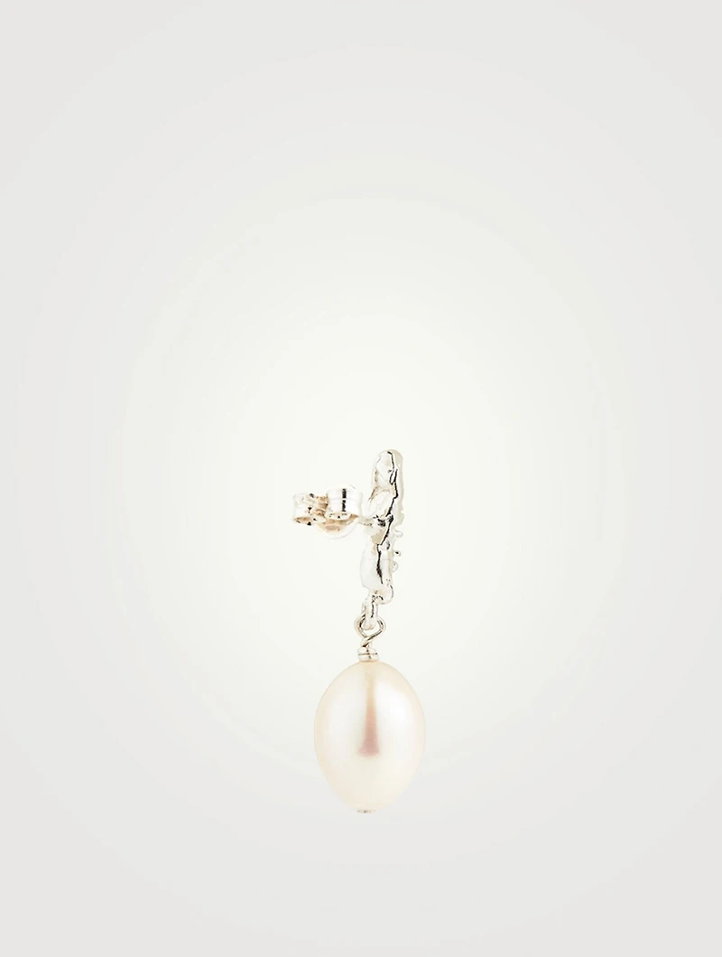 The Lustre Of The Moon Pearl Earrings 