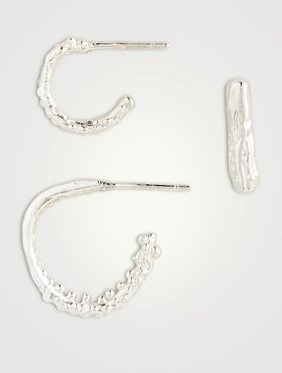 The Starry Night Three-Piece Earring Set 