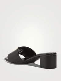 4G Leather Mules