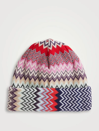 Wool Zig-Zag Toque