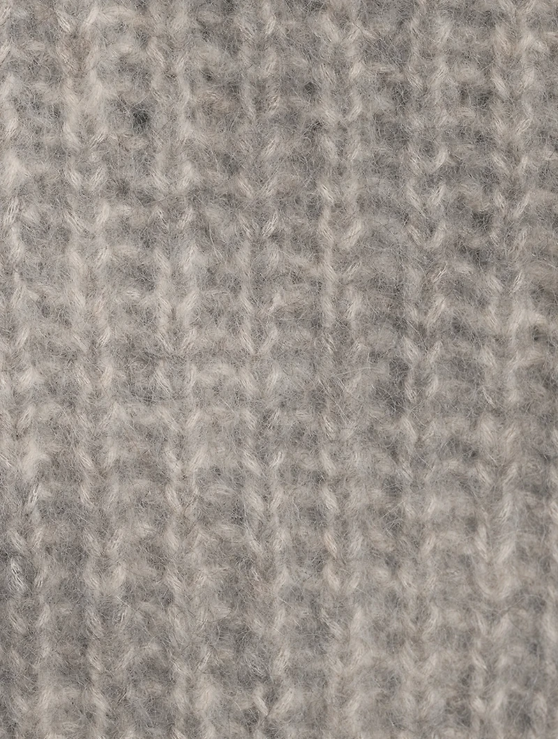 Alpine Alpaca-Blend Zip Sweater