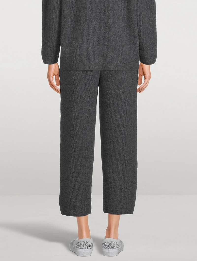 Jude Alpaca High-Waisted Pants