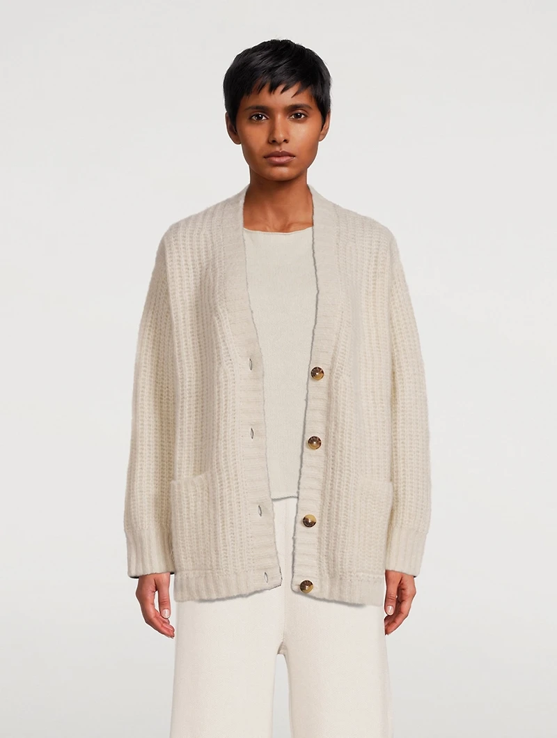 Harbour Alpaca-Blend Cardigan