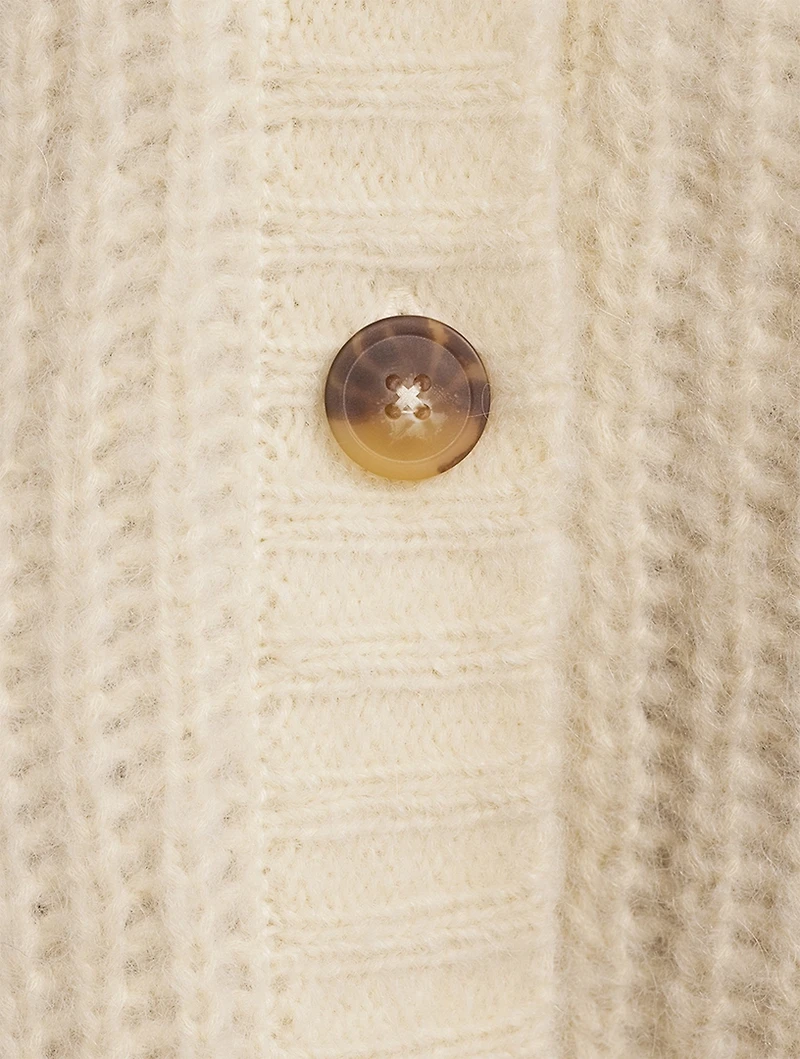 Harbour Alpaca-Blend Cardigan