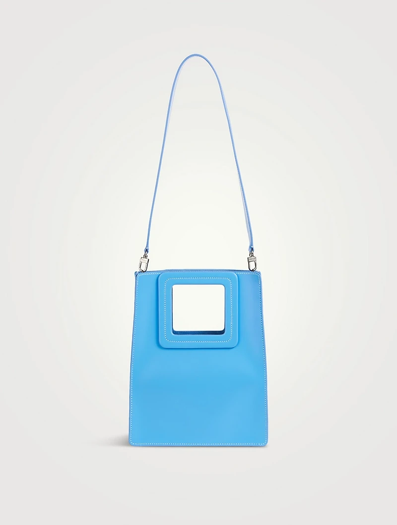 Shirley Tall Leather Tote Bag