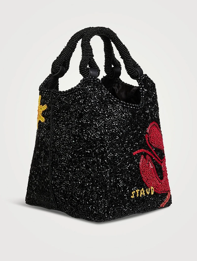 Beaded Côte Bag