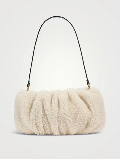 Bean Shearling Shoulder Bag