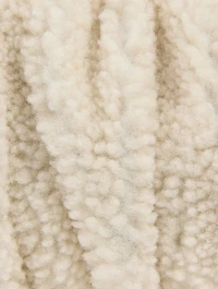 Bean Shearling Shoulder Bag
