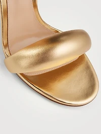 Bijoux Metallic Leather Sandals