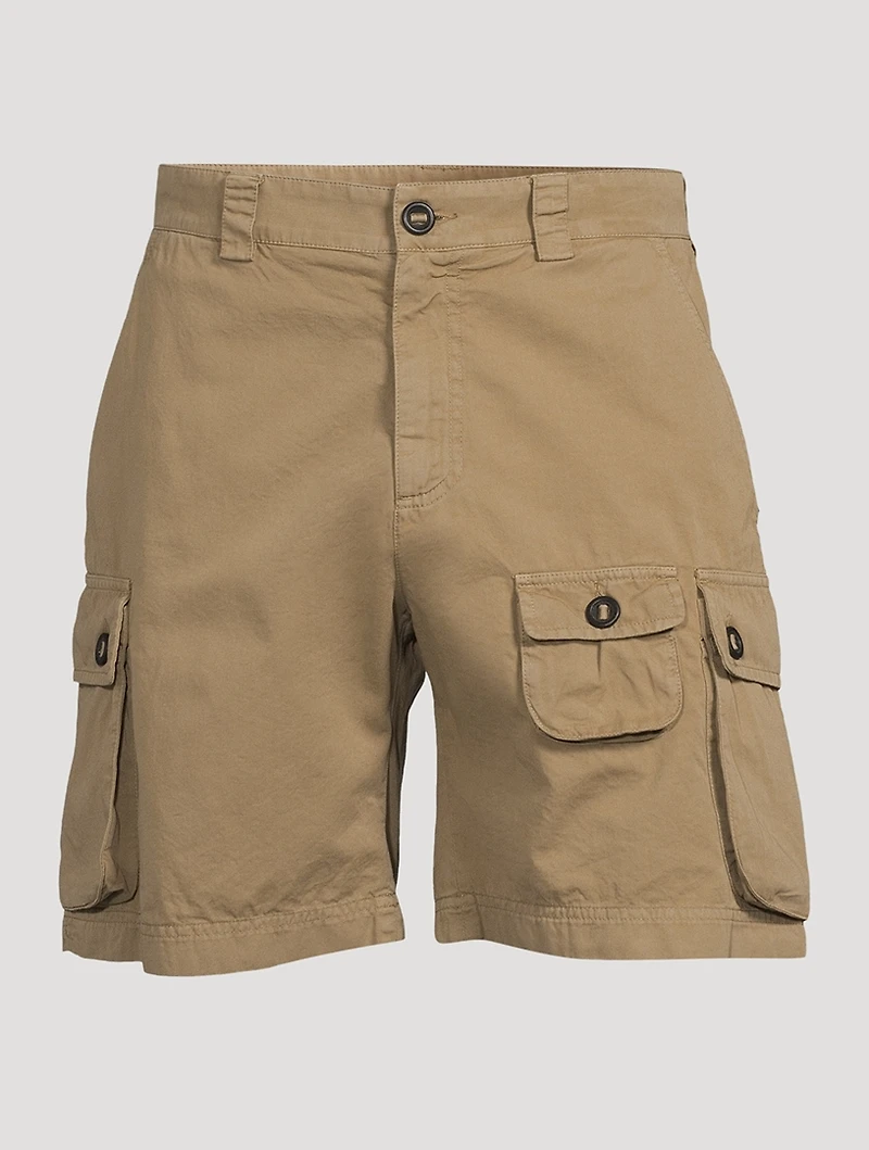 Cotton Cargo Shorts