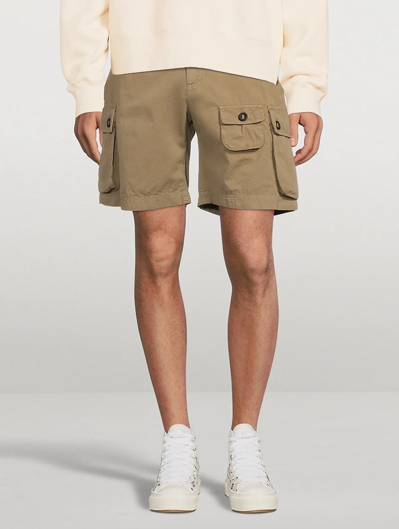 Cotton Cargo Shorts