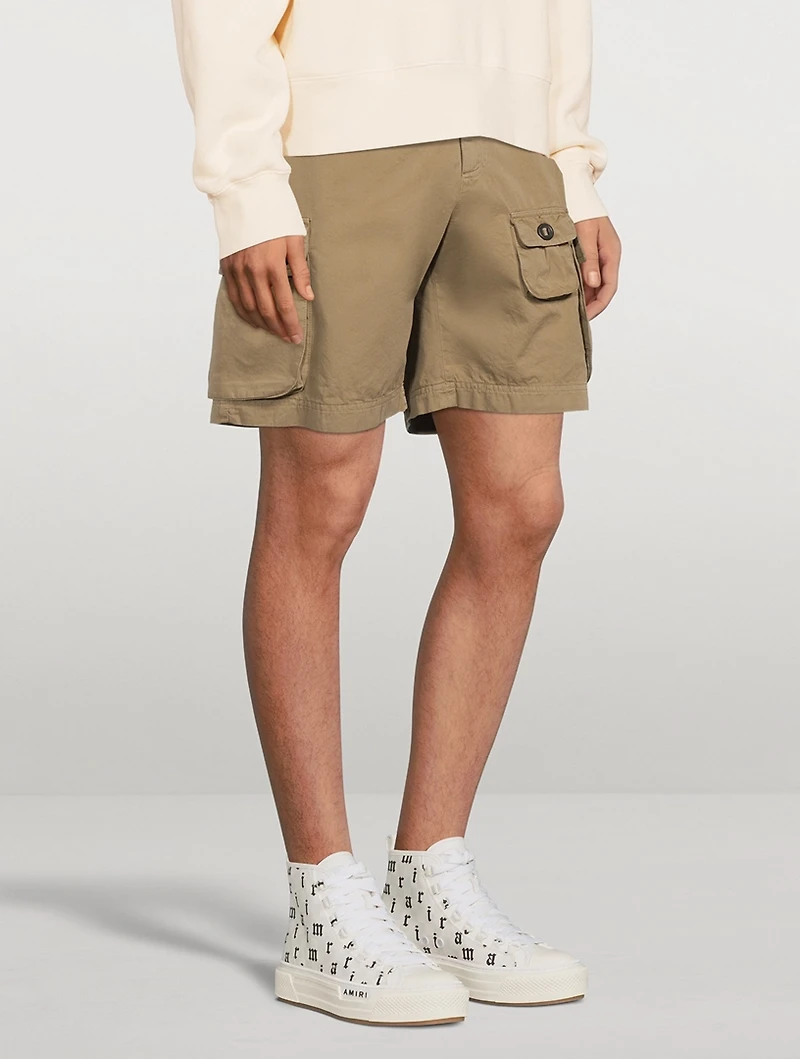 Cotton Cargo Shorts