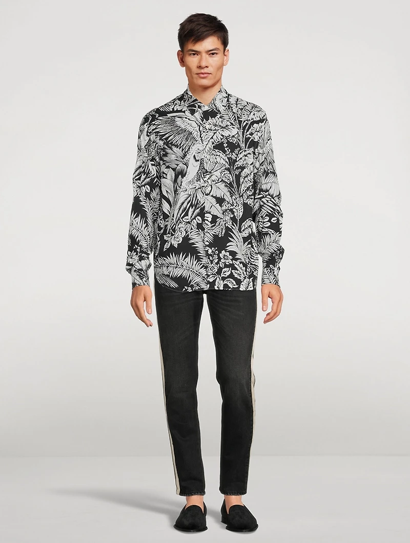 Jungle Parrots Long-Sleeve Shirt