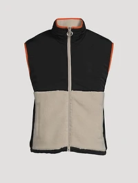 Sherpa Zipped Vest