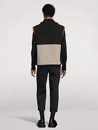 Sherpa Zipped Vest