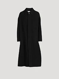 Wool Double Face Oversized Coat